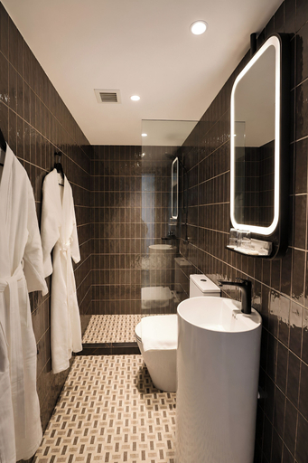 Bathroom 5, Link Hotel, Singapore
