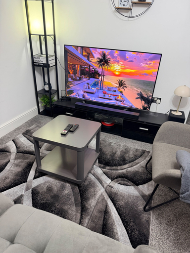 Living area 4, Jewellery Quarter 1-bed Apt, Sleeps 2 With Wifi, Birmingham