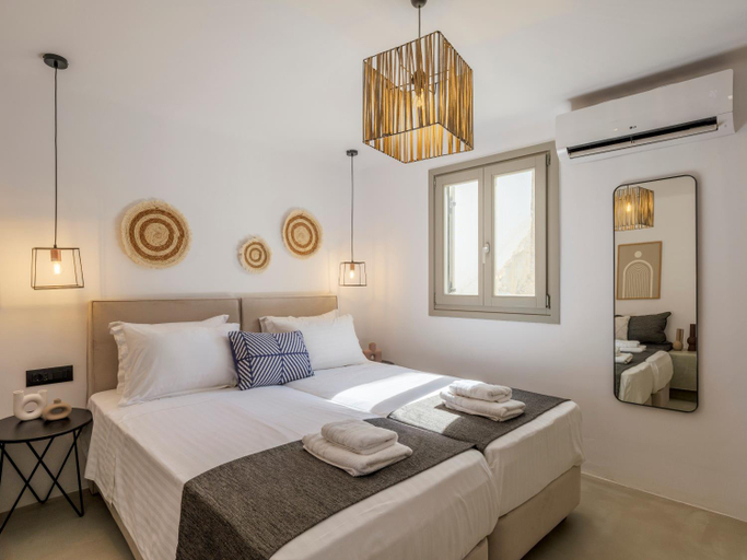 Bedroom 3, Mykonist Merchia Beach Villas & Suites, South Aegean