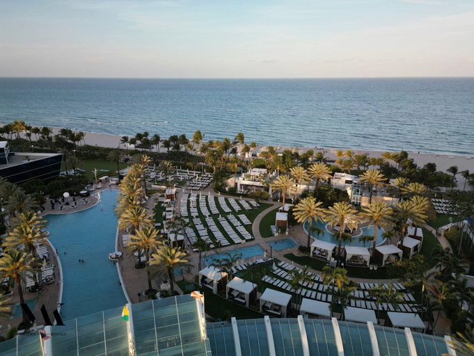 Aerial view, Fontainebleau 2Dbl Queen Beds City View, Miami-Dade