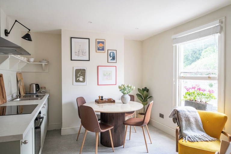 Living area 2, Garden apartment with balcony, Bath and North East Somerset