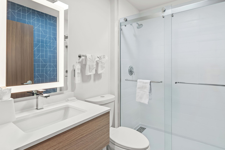 Bathroom 4, Spark by Hilton Milford Boston, Worcester