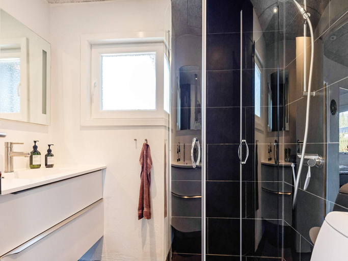 Bathroom, 4 Star Holiday Home in Hals, Aalborg