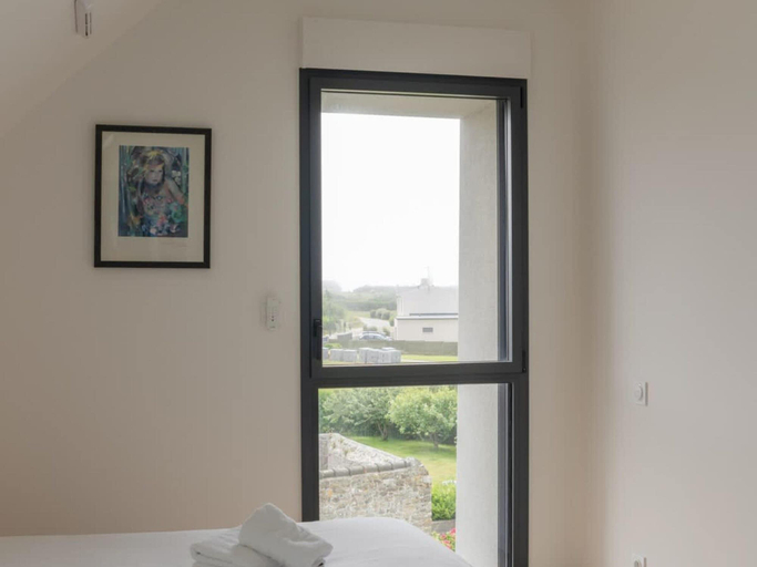 View from property 3, Magnificent Seafront Duplex in Porspoder, Finistère