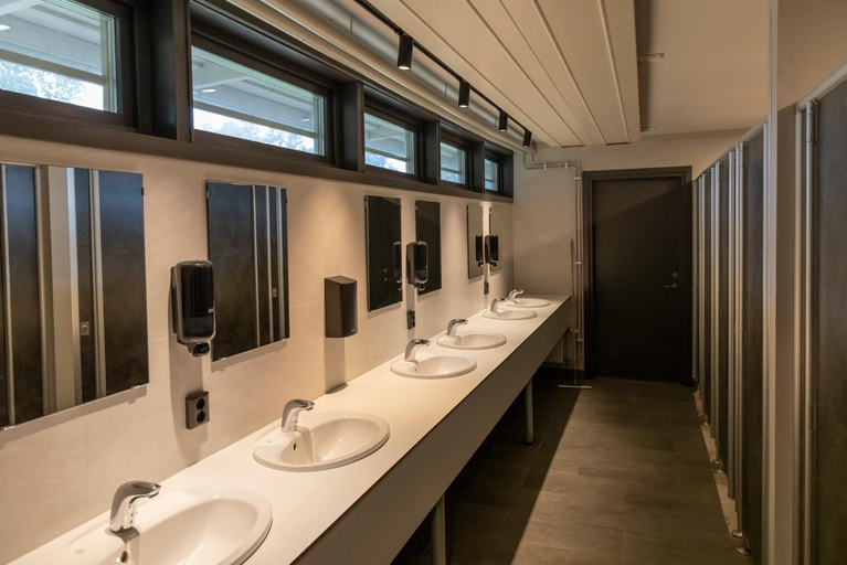 Bathroom 3, Camp Gielas, Arvidsjaur, Arvidsjaur