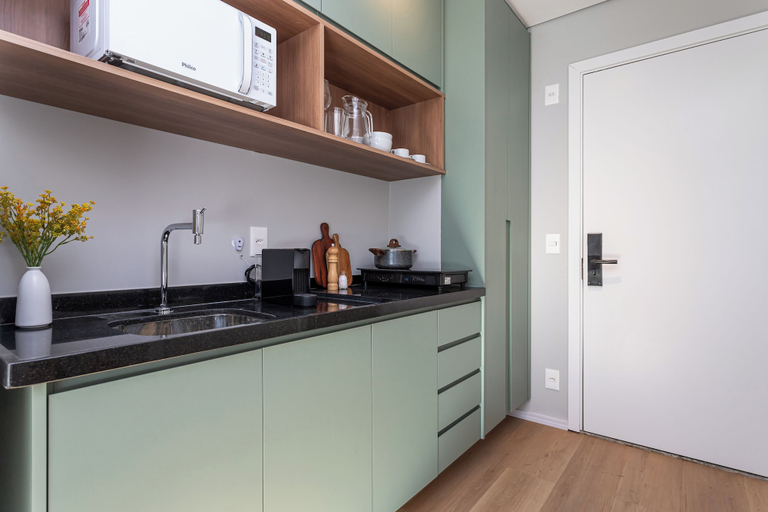Private kitchen 2, Casa Omaguás by Viva | Apartamentos modernos no coração de Pinheiros, São Paulo