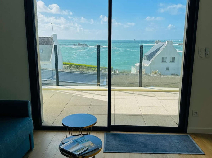 View from property 3, Apartment in Porspoder Near Plage du Bourg, Finistère