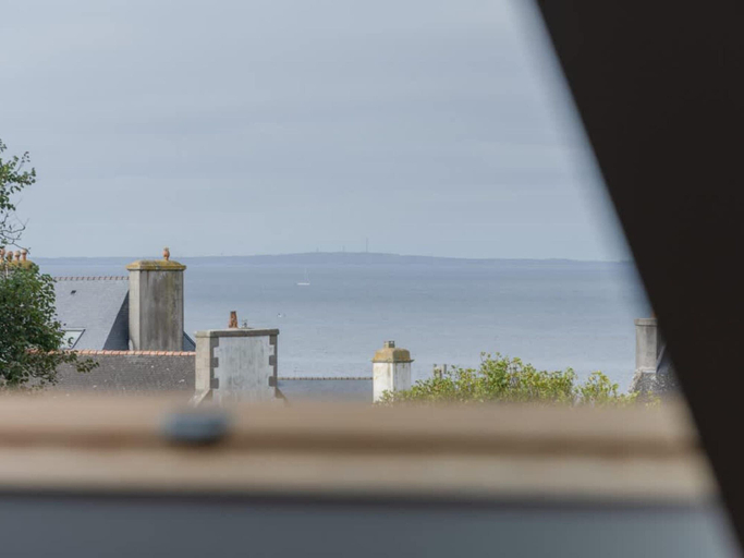 View from property 3, House in France Near Plage du Bourg Beach, Finistère