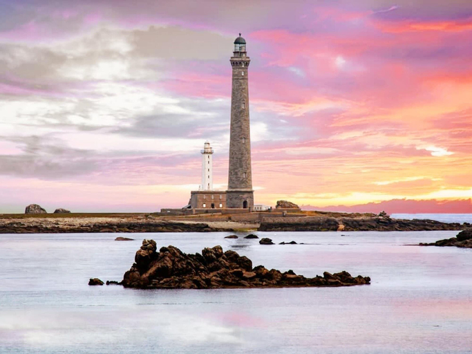 View from property 3, Beautiful Seaview Flat in Stagadon Island, Finistère