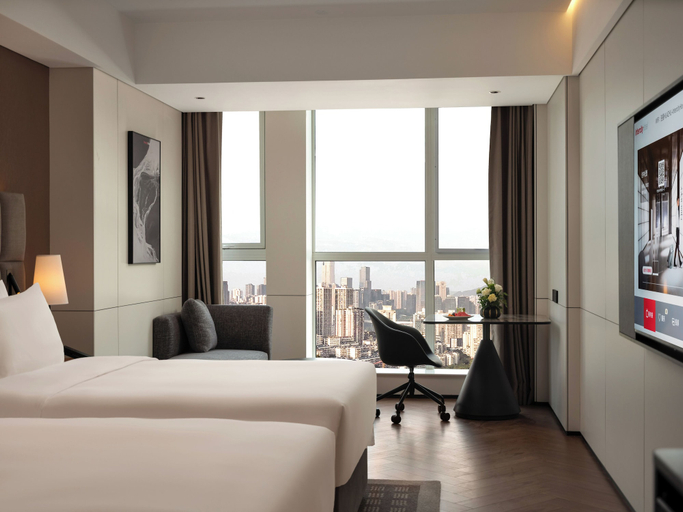 View from room 3, Intercity Hotel Qingdao Downtown, Qingdao