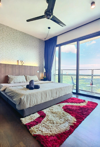 Bedroom 3, Almas Suites Studio 100mbps Netflix STAY, Johor Bahru