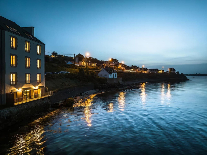 View from property 4, Apartment in Landeda With Beachfront Views, Finistère