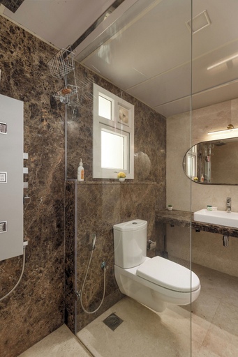Bathroom 3, The Ivy Apartment by Red Olive, Hyderabad