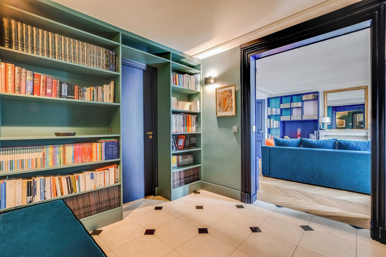 Interior 4, Modern Triplex a/c 3ch/5p - Saint-germain-des-pres, Paris