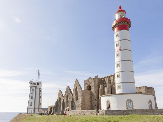 View from property 2, Charming House in Landeda With Sea View, Finistère