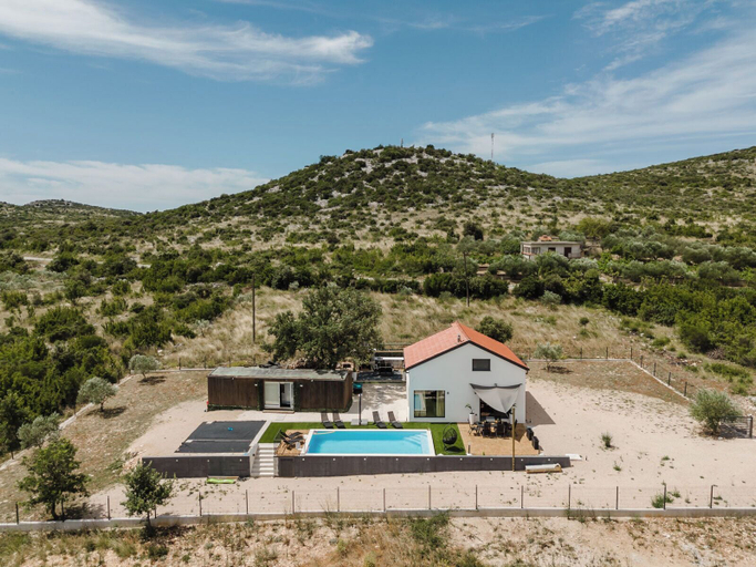 Aerial view 3, Villa The Rock, Vodice