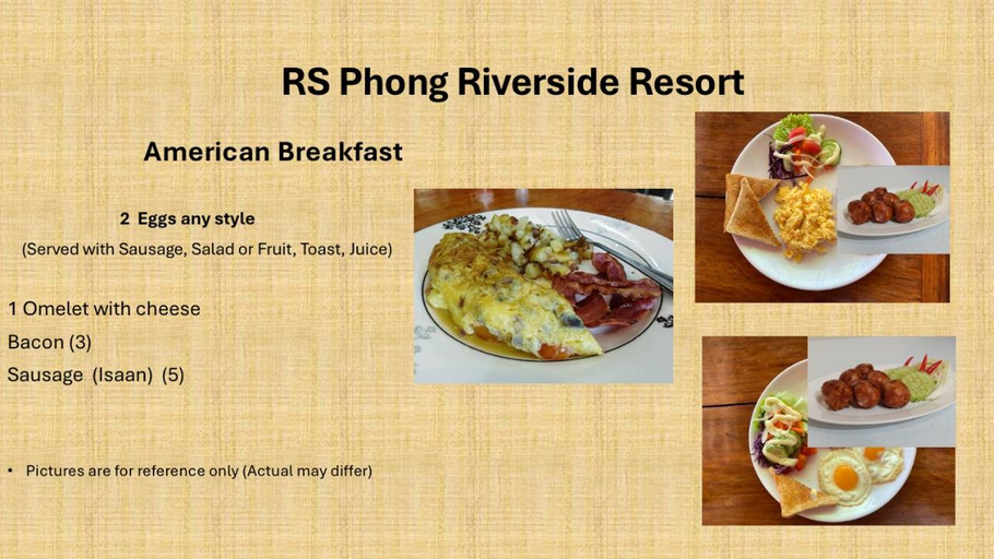 Food & Drinks 4, RS Phong Riverside Resort, Muang Khon Kaen