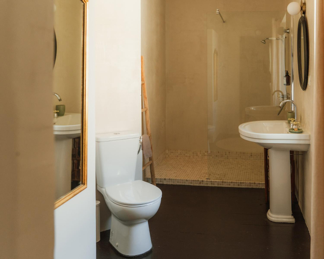 Bathroom 4, Maison d'hotes de charme avec piscine, La Lhuiseraie, Ain
