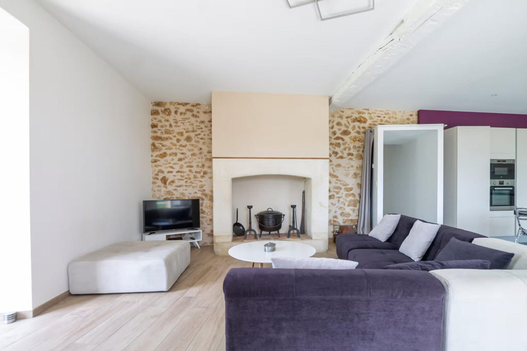 Living room 3, Fouleix Countryside Villa With Pool & Garden, Dordogne