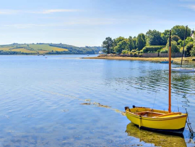 View from property 4, Charming House in Landeda With Sea View, Finistère