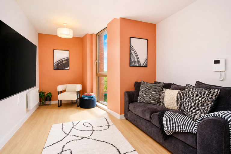 Room 4, Luxury VIEWS 10th Floor 2 Bed Apartment, Manchester