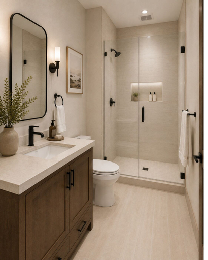 Bathroom 2, Clark Retreats, Atlanta