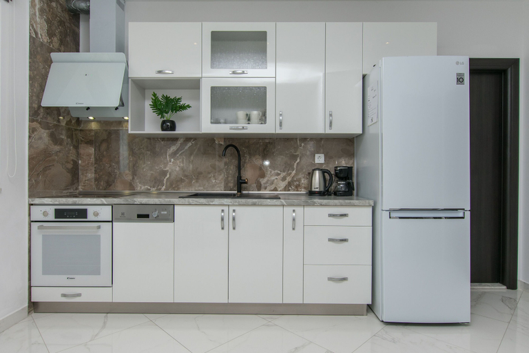 Private kitchen 3, Apartment Adriatic Panorama View, Omiš