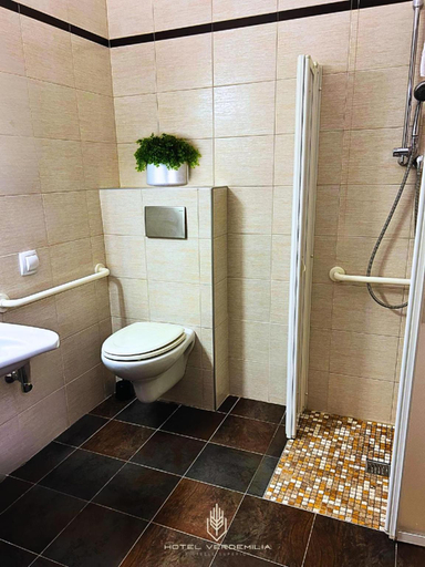 Bathroom 5, Verdemilia Hotel, Bologna