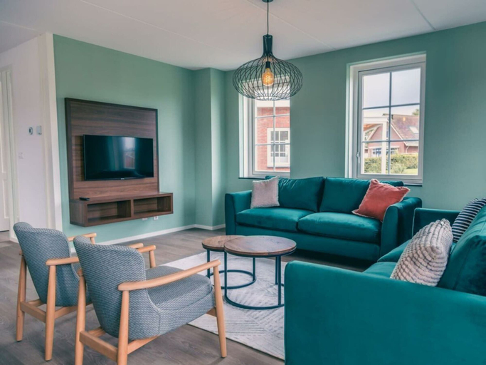 Living area 5, Villa in Medemblik With Terrace and Wi-fi, Medemblik
