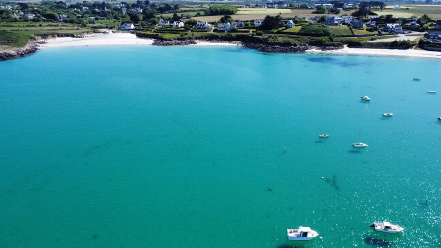 View from property 4, Holiday Retreat in Landeda Near Sandy Beaches, Finistère