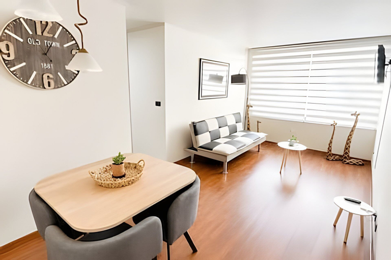 Living area 3, Depto. moderno cerca Movistar Arena, Cordillera