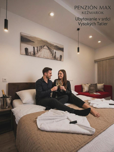 Bedroom 2, Penzion Max Kezmarok, Kežmarok