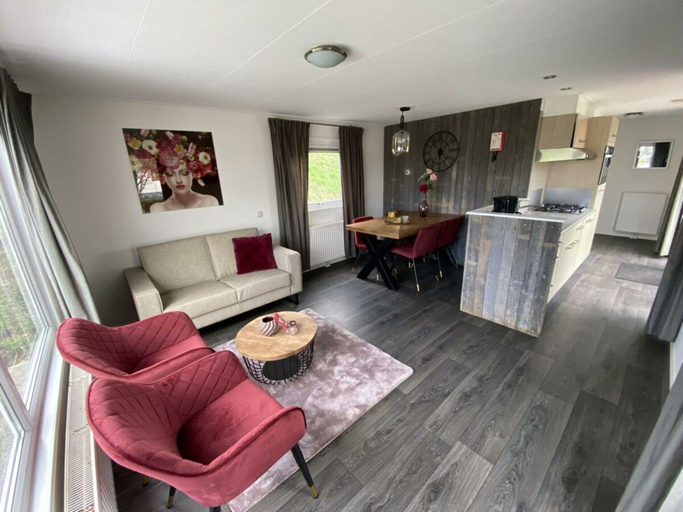 Living area, Holiday Home in Dordrecht With Sauna