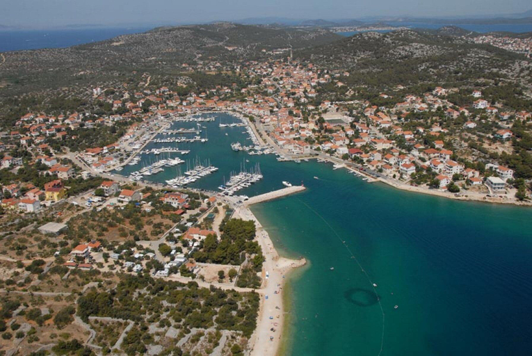 City view from property, Apartment Julia, Tisno