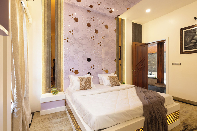 Bedroom 2, Tranquil Arcadia by Stayjade, Ramanagara