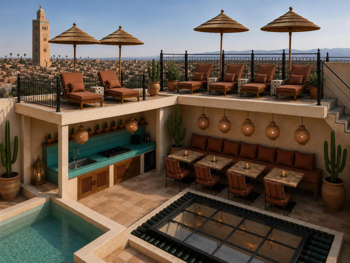 Sport & Beauty 2, Riad Sesame, Marrakech