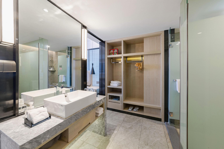 Bathroom 3, Echarm Hotel (Wuhan Huangpi), Wuhan