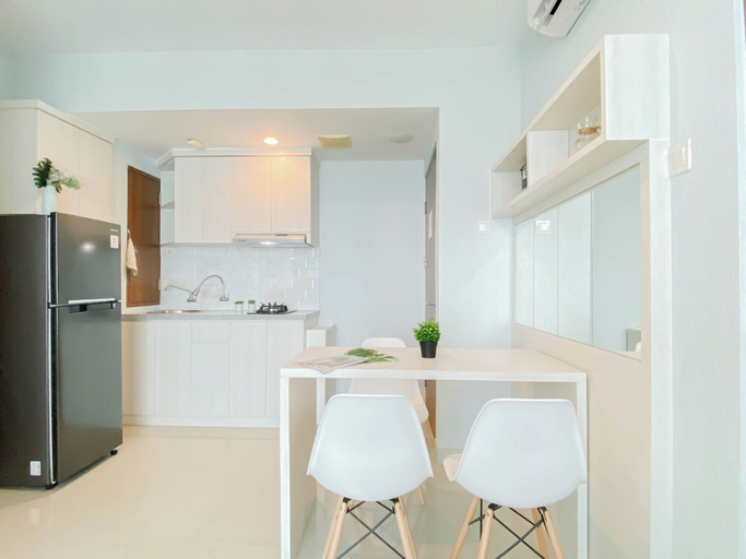 Dining room 5, Classic 1Br With Extra Room At Apartment Grand Kamala Lagoon, Bekasi
