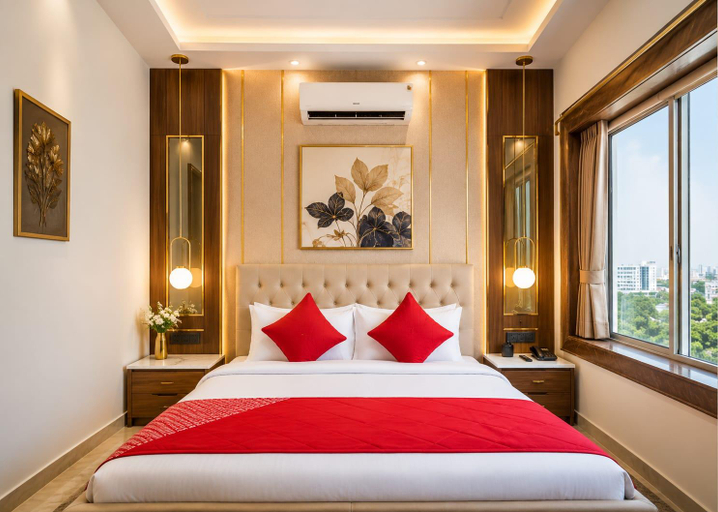 Bedroom, Diamond Plaza, South 24 Parganas