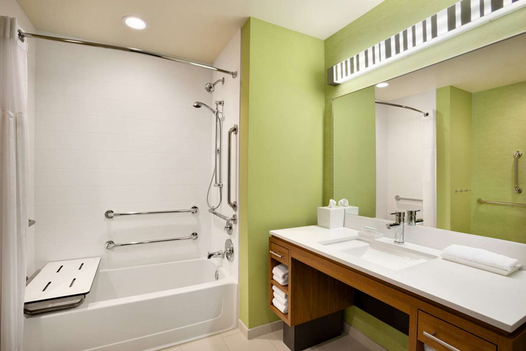 Bathroom 5, Home2 Suites by Hilton Birmingham Downtown, Jefferson