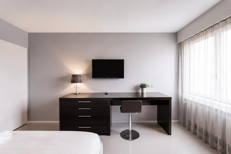 Bedroom 2, VISIONAPARTMENTS Binzmühlestrasse 48, Zürich