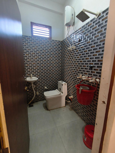 Bathroom, Lord krishna home stay, Mathura