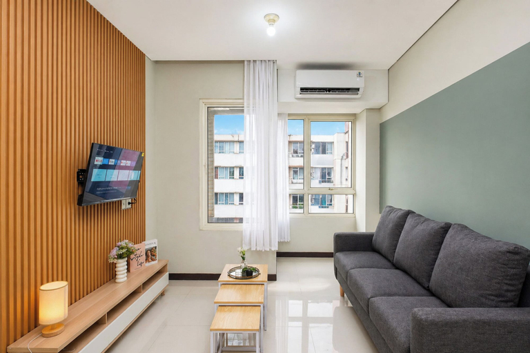 Living room 2, Functional Designed 2Br Apartment At Nifarro Park, South Jakarta