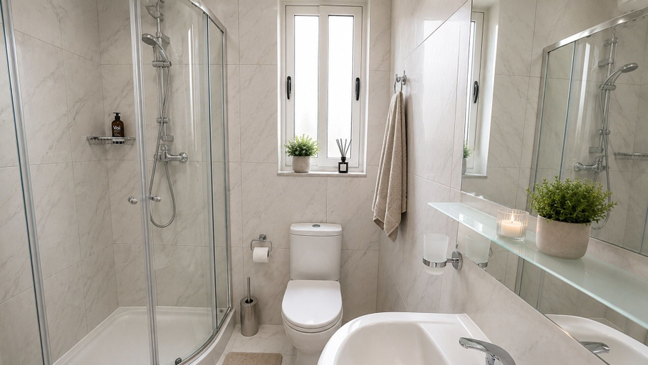 Bathroom 4, Arzella Apartments