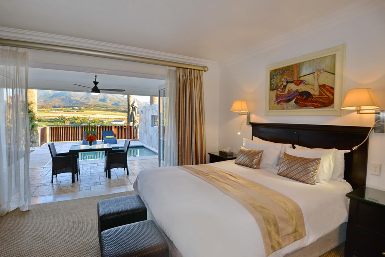 Bedroom, Val du Charron Coach House, Cape Winelands