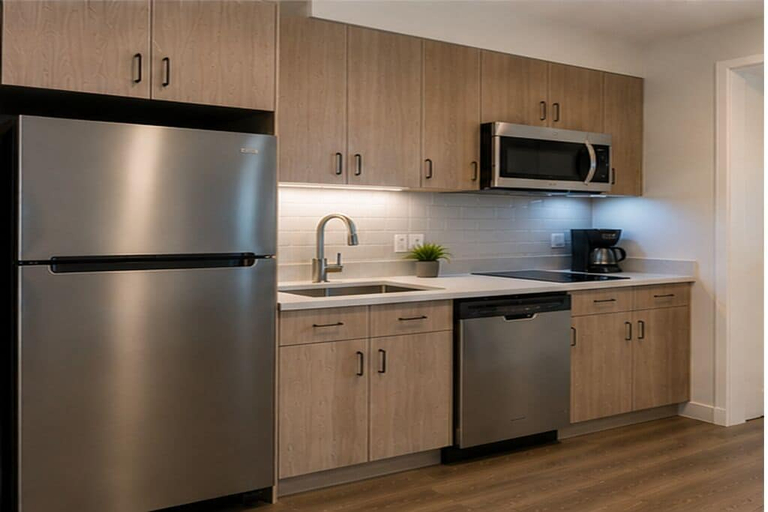 Private kitchen, The Oakhaven Hotel, Toronto