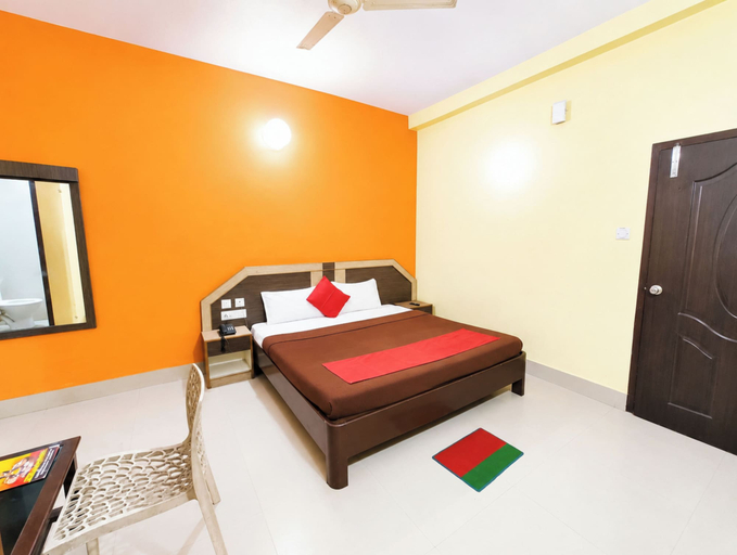 Bedroom 1, Hotel D2 Inn Wi-Fi Parking Near Beach, Puri