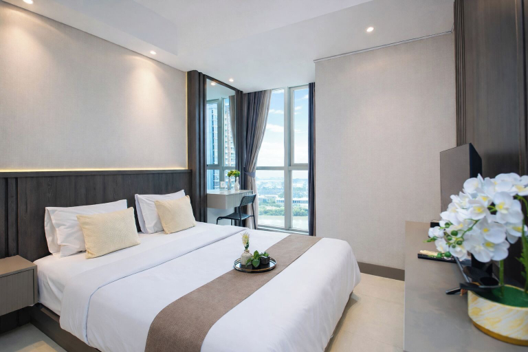 Room 3, 1Br Homey Areum Residence At Gold Coast, Jakarta Utara