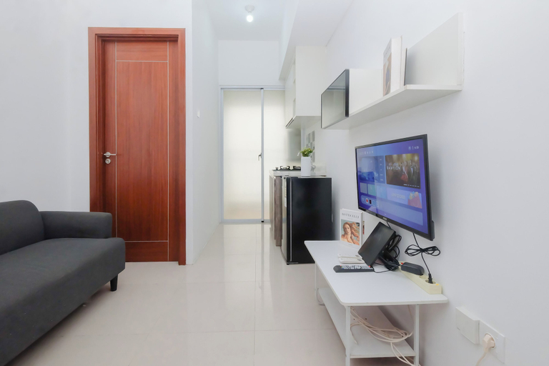 Interior 5, Tranquil 1Br For 2 Pax At Vittoria Residence, Jakarta Barat