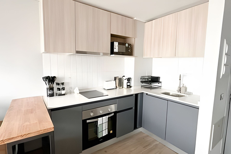 Private kitchen 4, Depto. moderno y acogedor I Wifi I AC, Cordillera